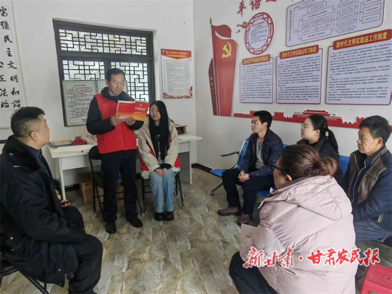 兩當縣：冬閑學習正當時，農家書屋宣講忙